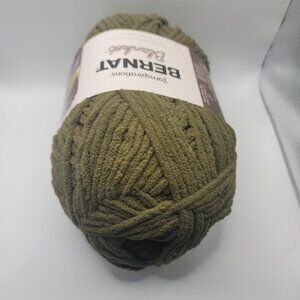 Bernat Blanket Color Olive Yarn (NWT)